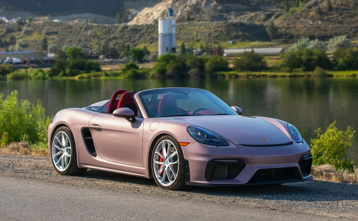 2022 Porsche 718 Boxster Spyder - Image 3 of 6