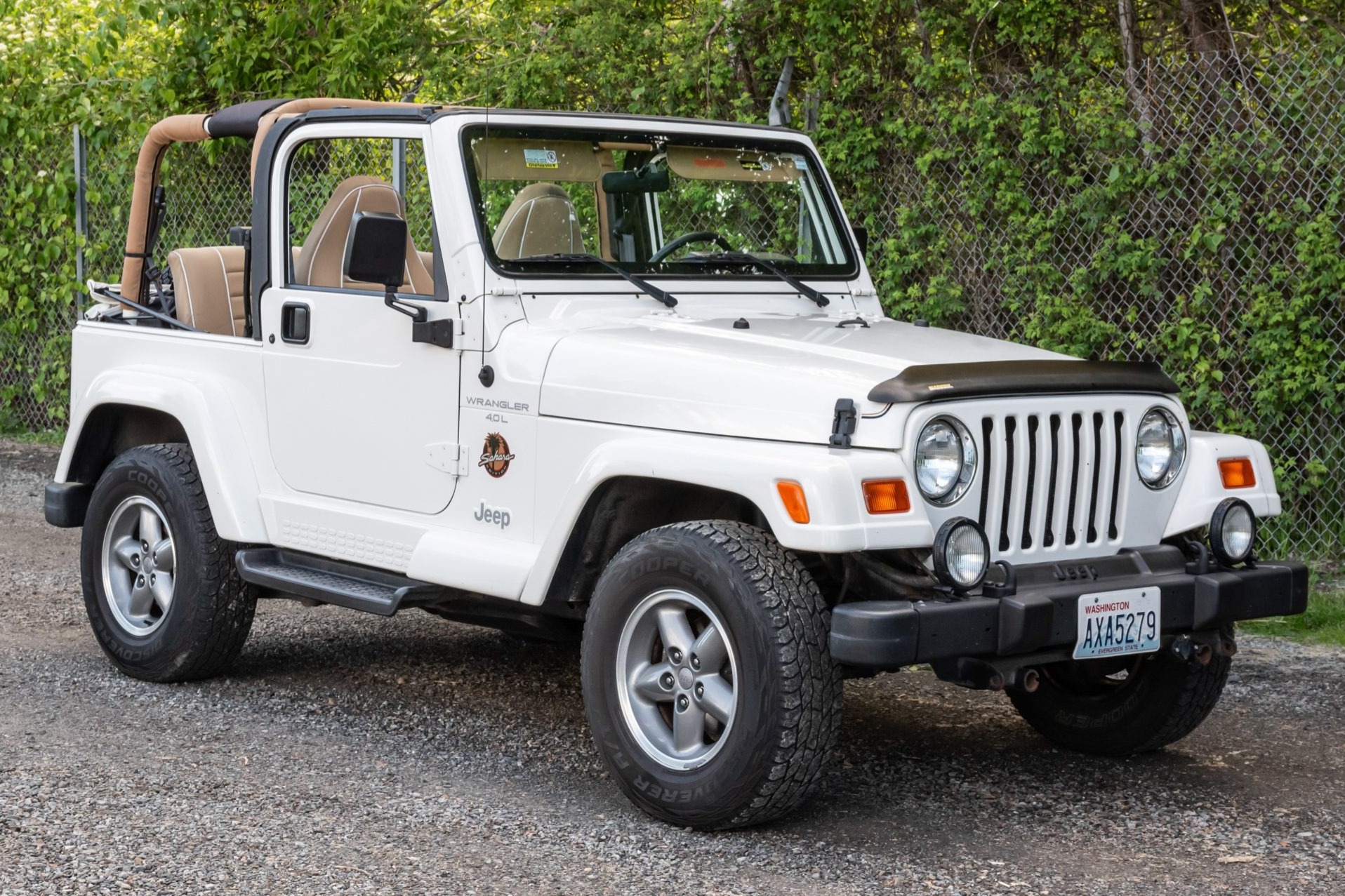 47k-Mile 1998 Jeep Wrangler Sahara 5-Speed