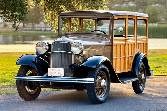 1932 Ford Model B Fordor Woodie Wagon