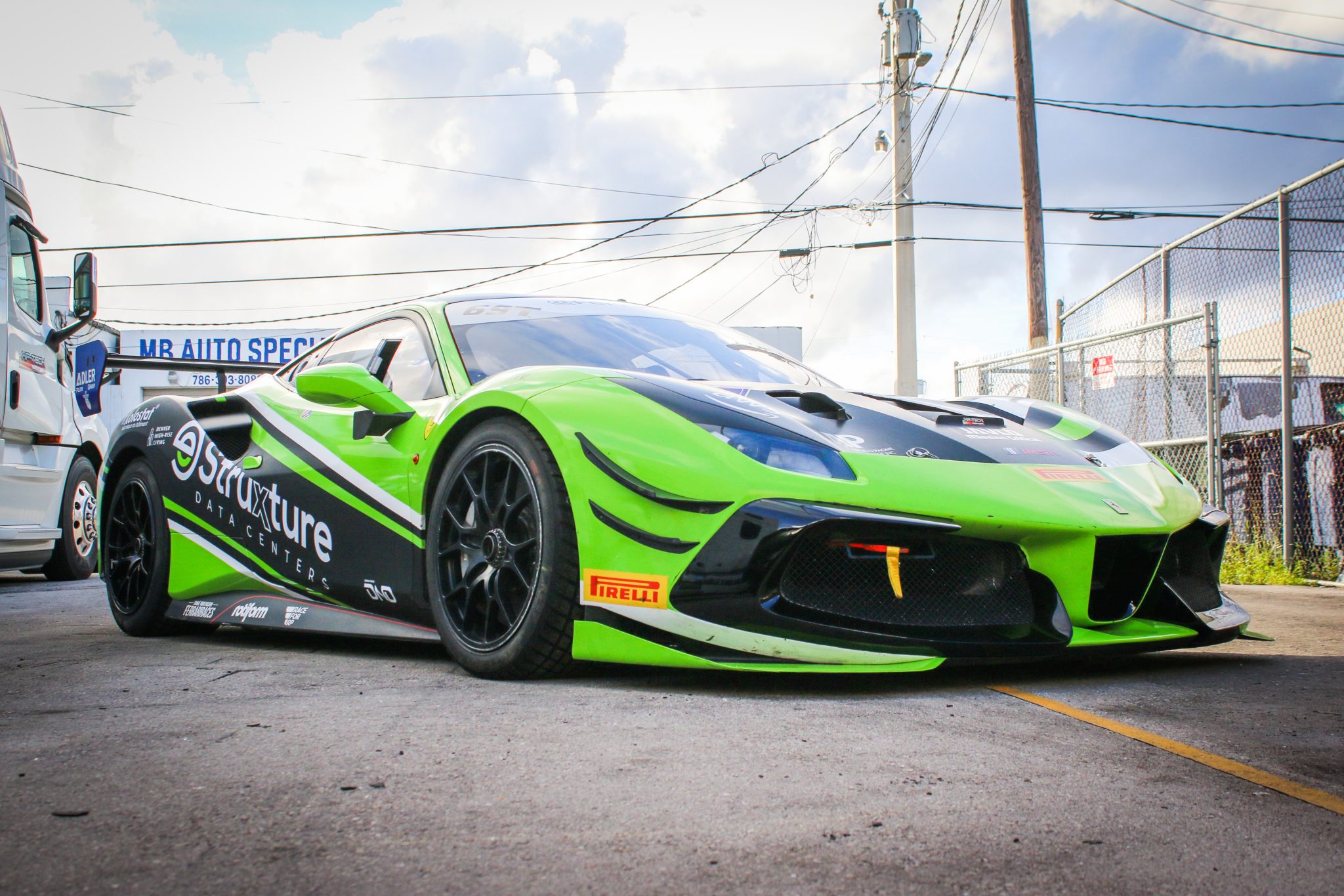2018 Ferrari 488 Challenge Evo Race Car