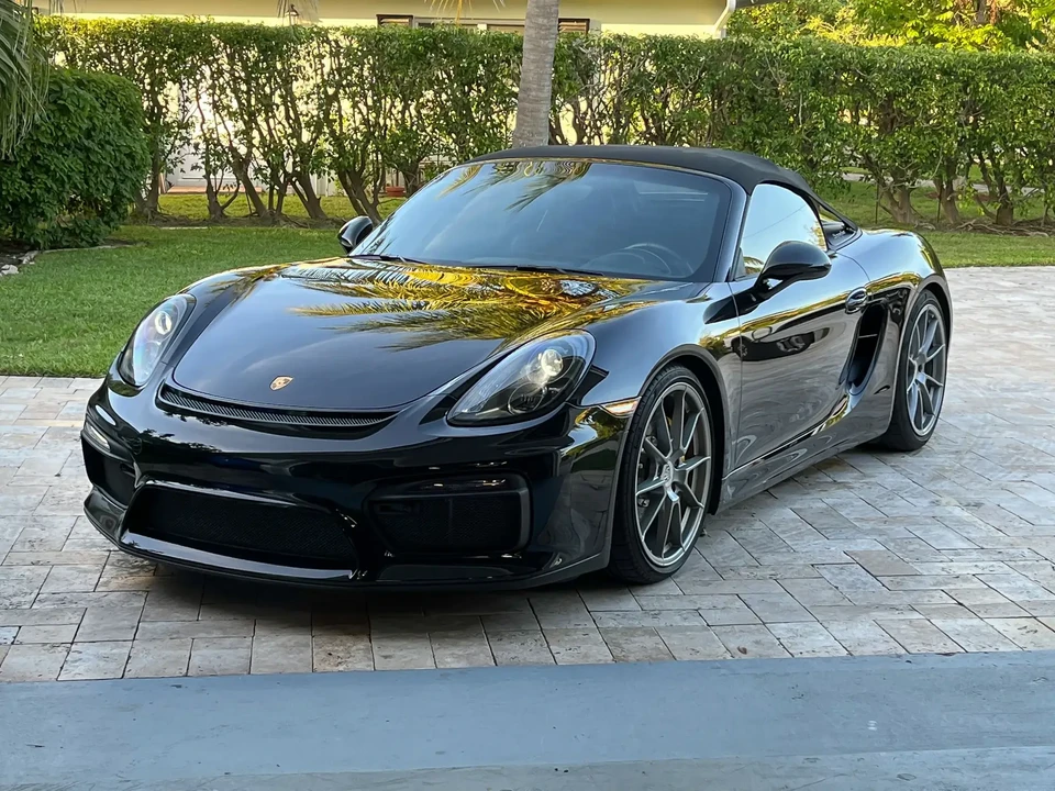 2016 Porsche 981 Boxster Spyder - Image 2 of 6
