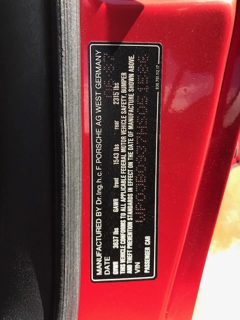 1987 Porsche 930 Turbo - Image 26 of 31