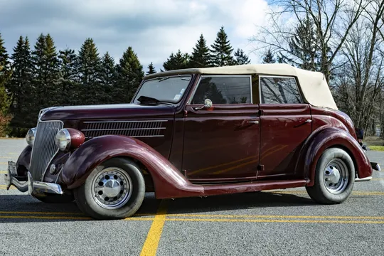 1936 Ford Hot Rod Convertible Sedan