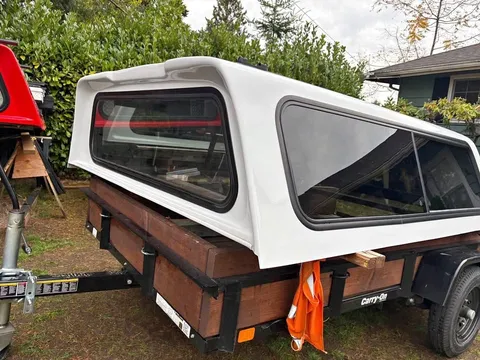Parts & Memorabilia 6 1/2ft 2021-2025 Ford F150 ATC Truck Canopy W/Roof Tracts