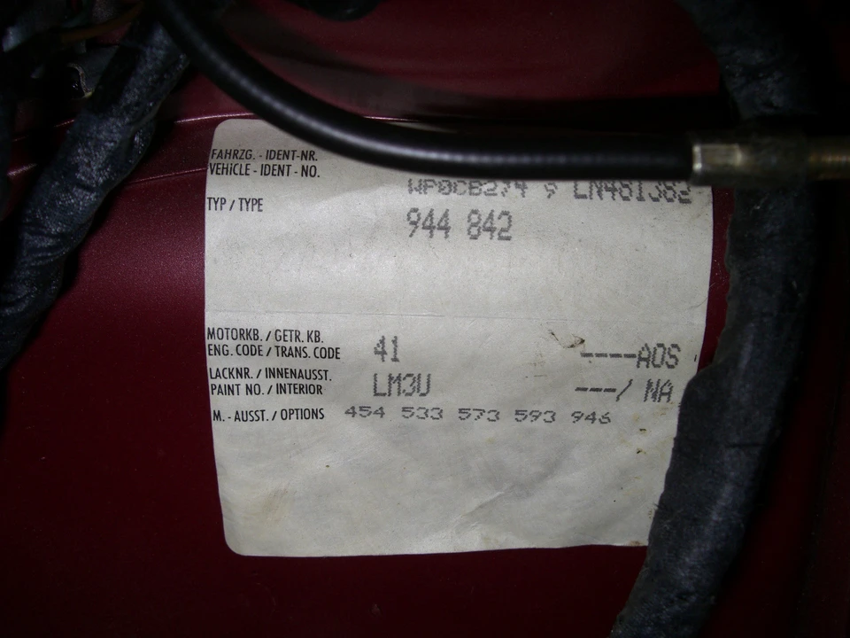 1990 Porsche 944 S2 - Image 29 of 31