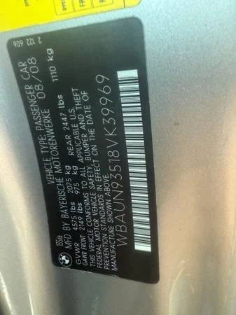 2008 BMW E82 135i & 135is - Image 9 of 10