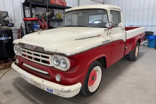 1959 Dodge D100 Sweptline Pickup 4-Speed
