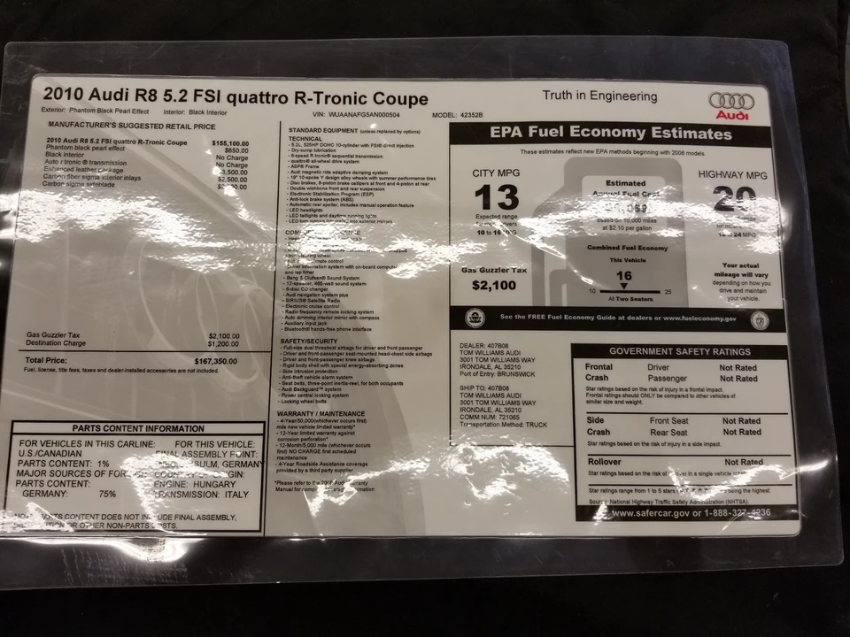 2010 Audi 42 R8 - Image 26 of 31