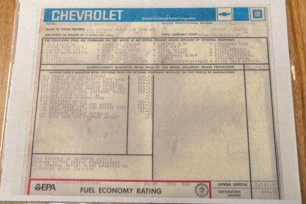 1981 Chevrolet Corvette C3 - Image 9 of 9