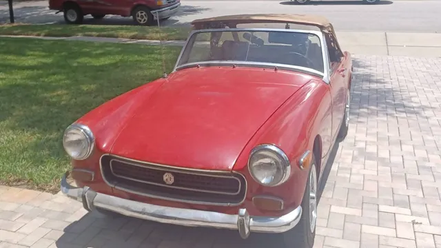 1972 MG Midget