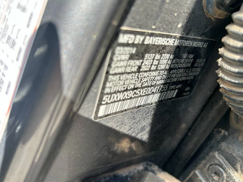 2014 BMW F25 X3 - Image 12 of 13