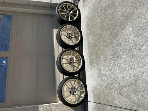 BMW M2 Frozen Gold Wheels with Tires