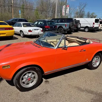 1977 Fiat 124 Spider Convertible