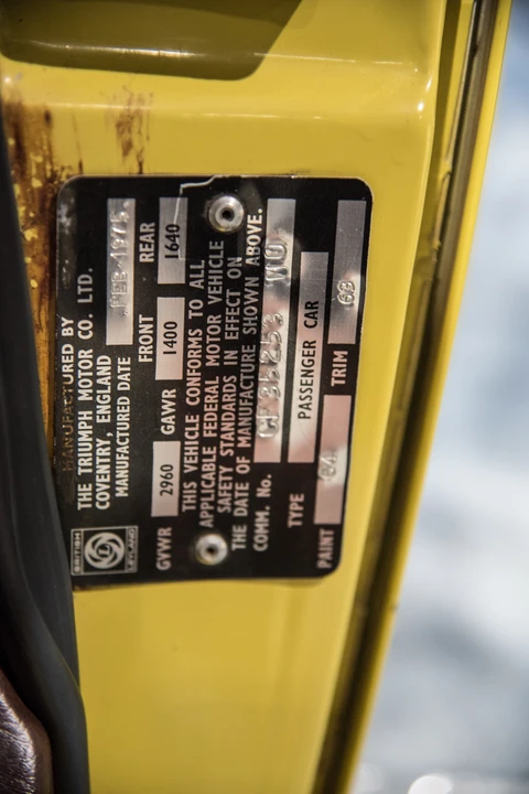 1975 Triumph TR6 (US-spec) - Image 22 of 31