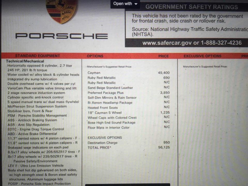 2008 Porsche 987 Cayman - Image 30 of 31