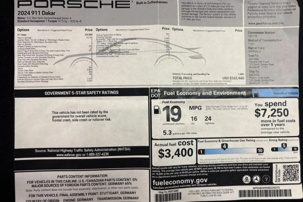 2024 Porsche 992 Dakar - Image 8 of 8