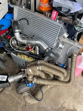 Honda CRX K20 Turbo Kit