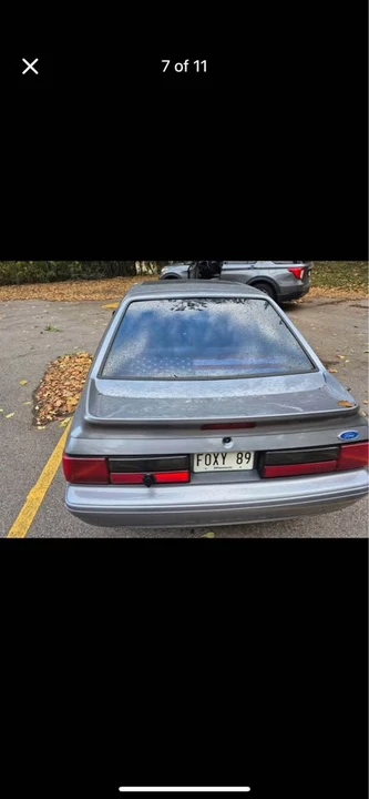1989 Ford Mustang 3rd Gen - Image 4 of 9
