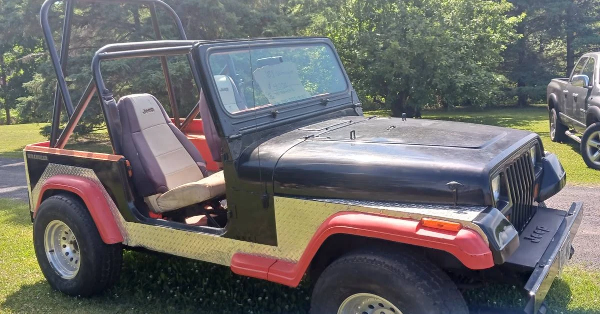 1989 Jeep YJ Wrangler - Image 4 of 9