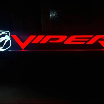 Dodge Viper Dealership Sign