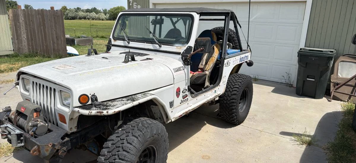 1993 Jeep YJ Wrangler - Image 2 of 9