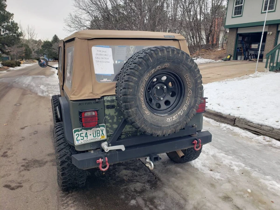 1995 Jeep YJ Wrangler - Image 4 of 5