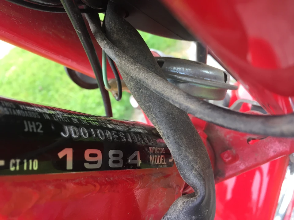 1984 Honda CT110 - Image 12 of 14