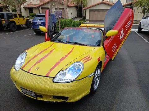 2003 Porsche Boxster S Custom Spyder Trim
