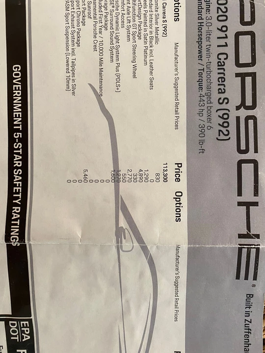 2020 Porsche 992 Carrera S - Image 3 of 6