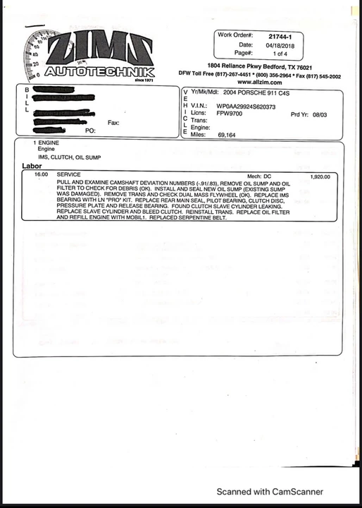 2004 Porsche 996 Carrera 4S - Image 11 of 12