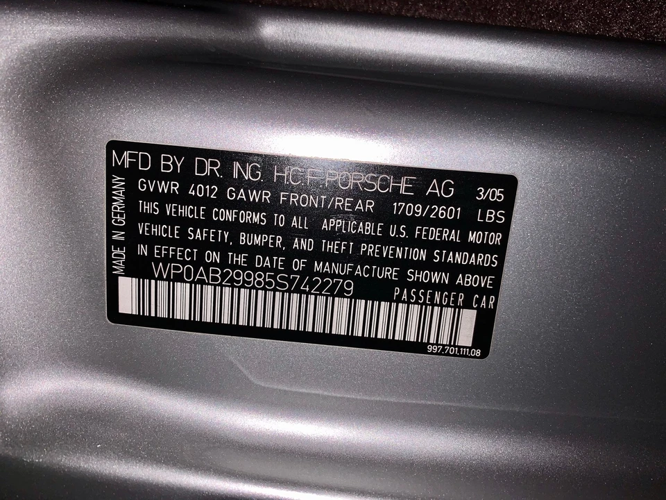 2005 Porsche 997 Carrera S - Image 16 of 31