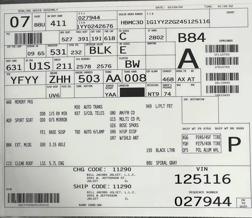 2004 Chevrolet Corvette C5 - Image 31 of 31