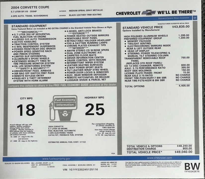 2004 Chevrolet Corvette C5 - Image 30 of 31