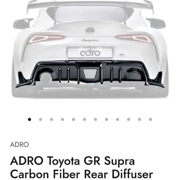 Toyota Supra GR Rear Diffuser