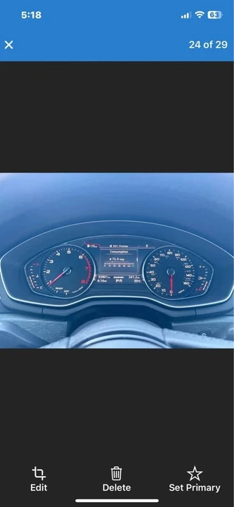 2018 Audi B9 A4 - Image 7 of 10