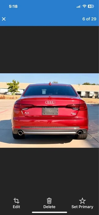 2018 Audi B9 A4 - Image 6 of 10
