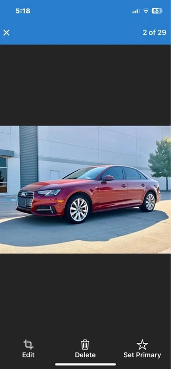 2018 Audi B9 A4 - Image 4 of 10