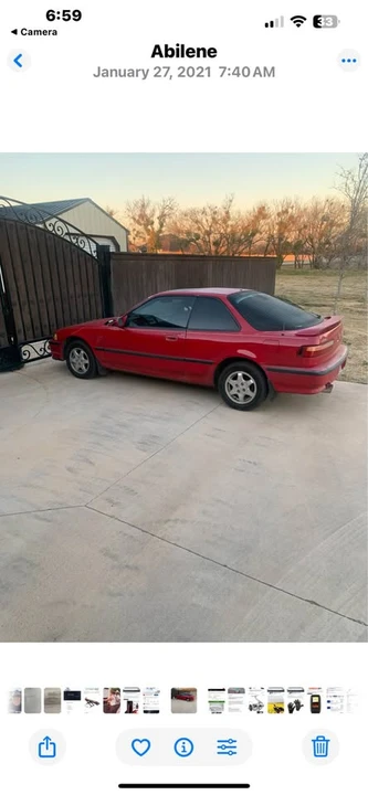 1992 Acura Integra 2nd Gen - Image 3 of 6