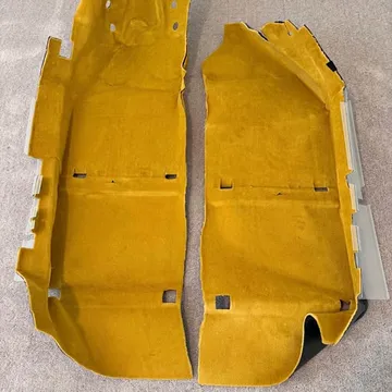 Acura NSX OEM NA2 Vivid Yellow Carpets