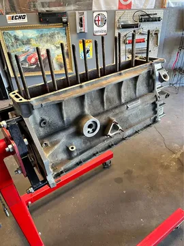Alfa Romeo Engine Block and Timing Cover