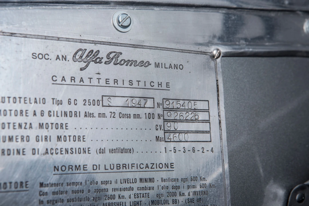 2500 Alfa Romeo 6C 2500 - Image 25 of 26