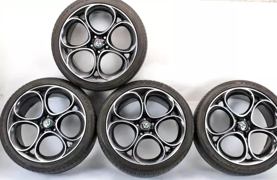 Alfa Romeo Giulia Rims Wheels & Tires 5 Spoke OEM 19"