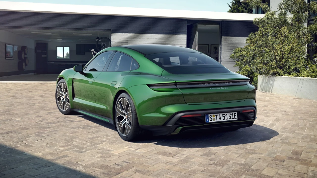2021 Porsche Taycan Turbo - Image 2 of 9