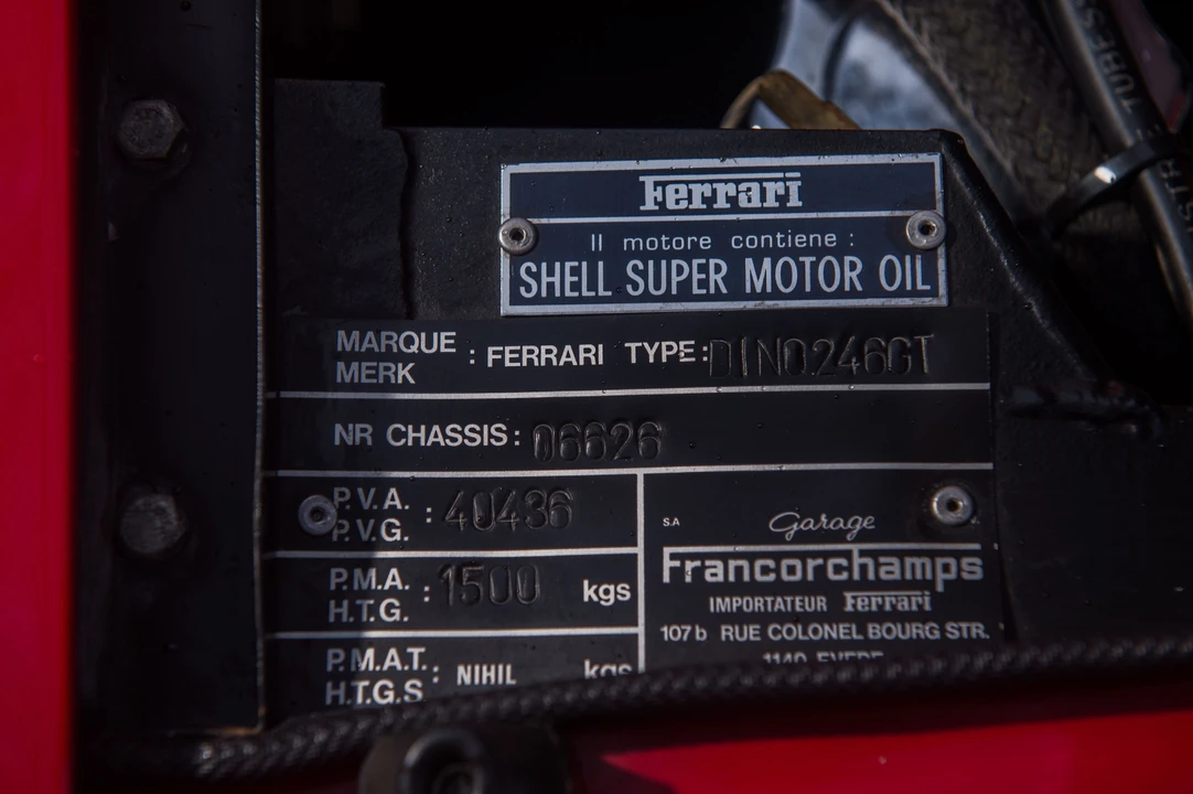 1973 Ferrari Dino 246 GT - Image 11 of 17