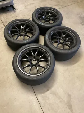 BMW M2 Apex FL5 Wheels with Hoosier Slicks
