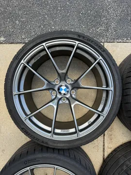 BMW M2 Apex VS-5RS Wheels with Michelin Pilot 4S Tires