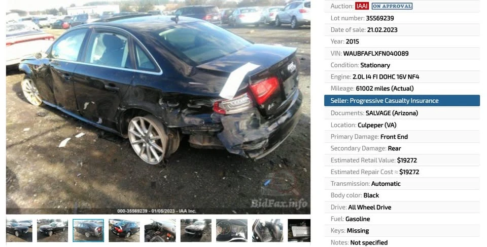 2015 Audi B8 A4 - Image 9 of 10