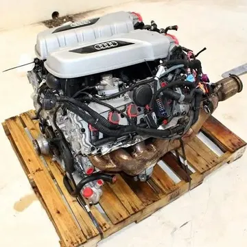 2018 Audi R8 5.2 Liter Turbo Engine