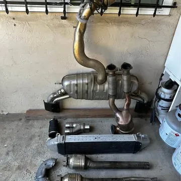 Audi RS OEM Exhaust and Intercooler Parts