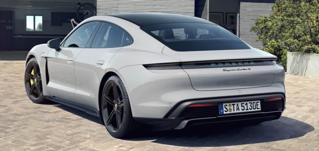 2022 Porsche Taycan Turbo S - Image 2 of 2